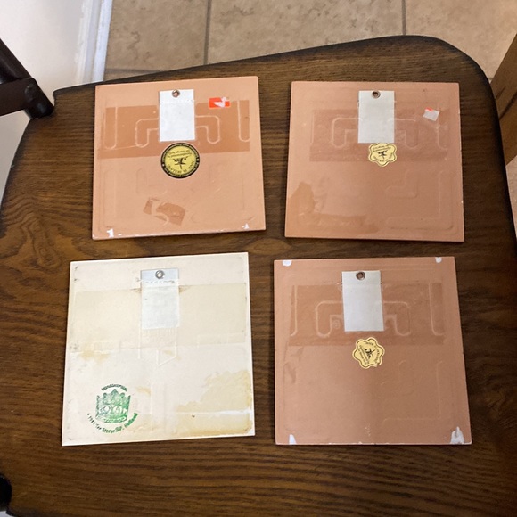 Four ceramic tile wall hanging from Holland - Picture 6 of 8